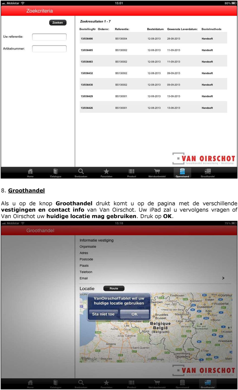 info van Van Oirschot.