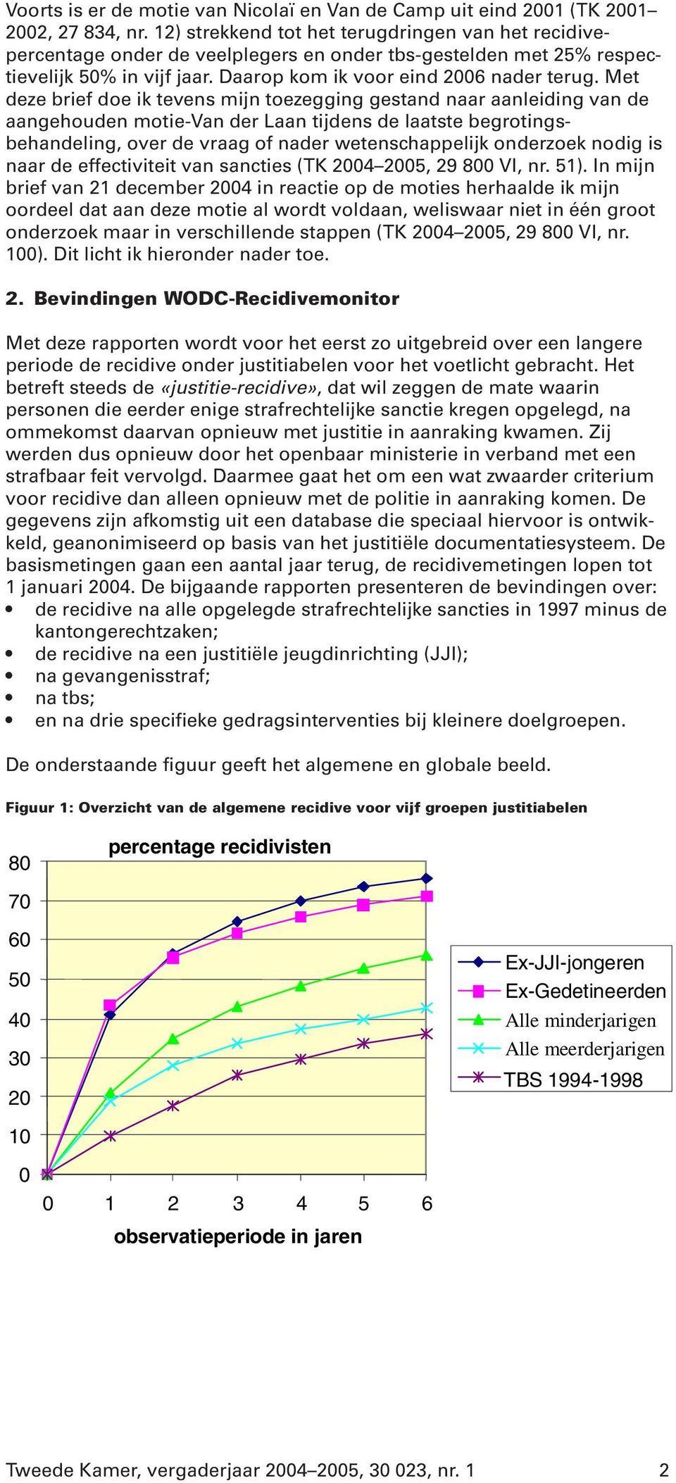 Met deze brief doe ik tevens mijn toezegging gestand naar aanleiding van de aangehouden motie-van der Laan tijdens de laatste begrotingsbehandeling, over de vraag of nader wetenschappelijk onderzoek