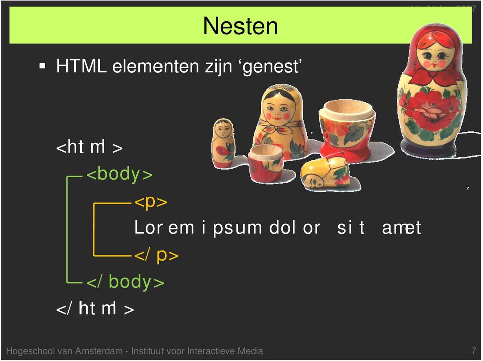 sit amet </p> </body> </html> Hogeschool van