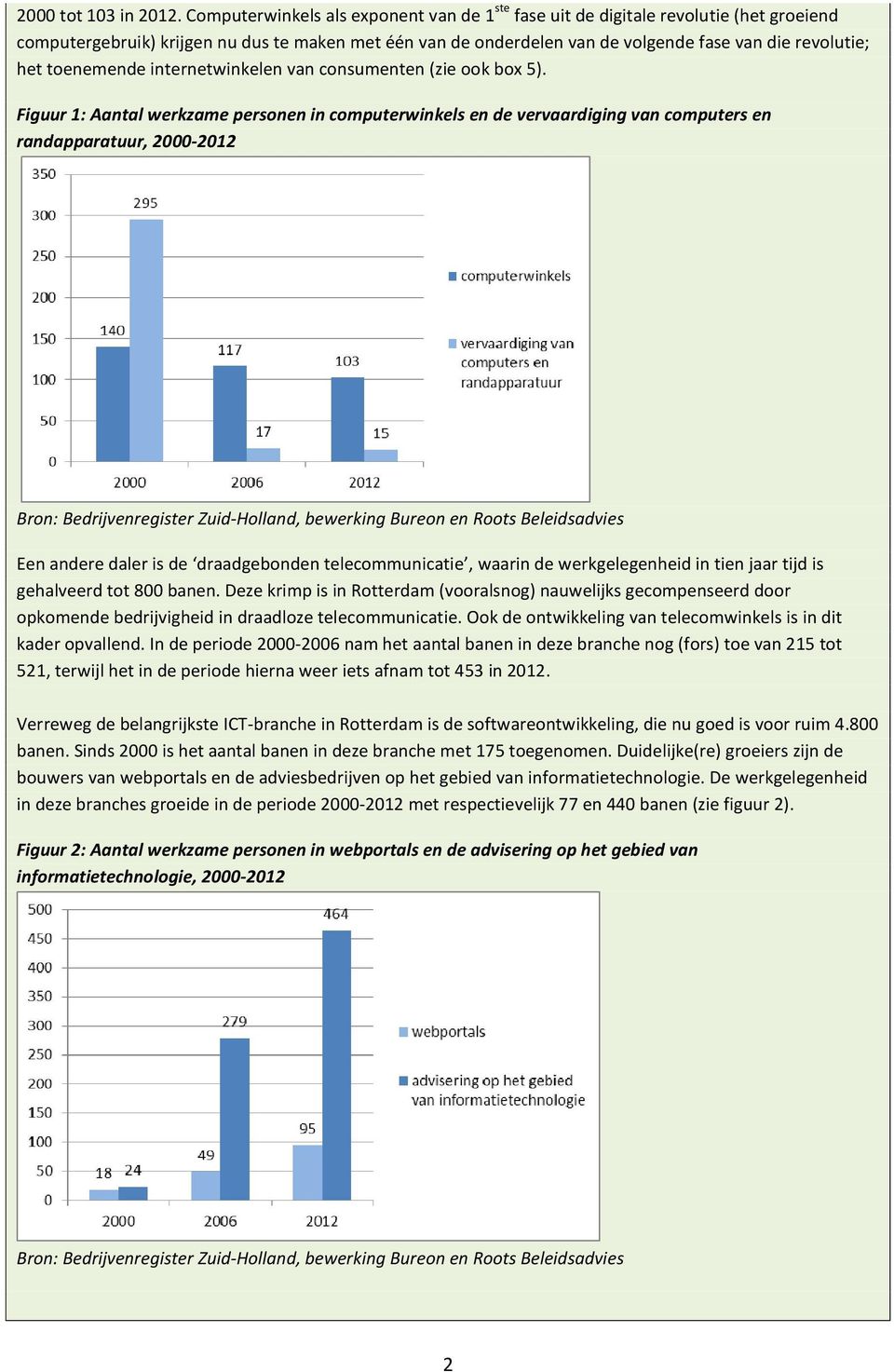 toenemende internetwinkelen van consumenten (zie ook box 5).