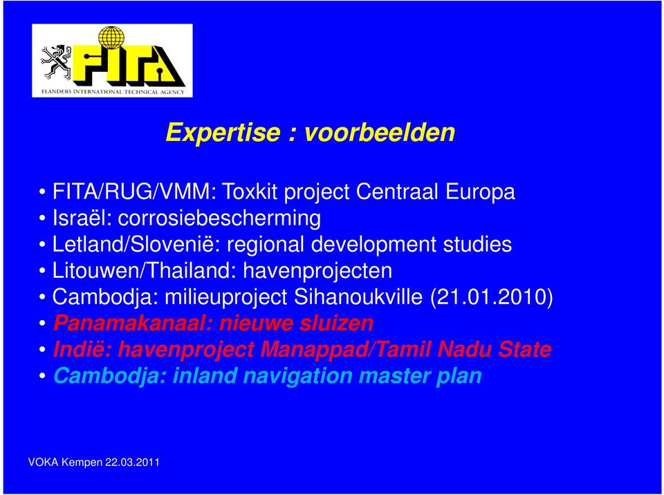 havenprojecten Cambodja: milieuproject Sihanoukville (21.01.