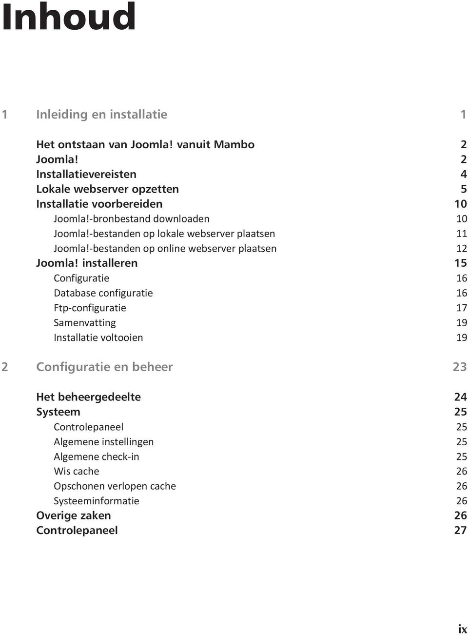 -bestanden op lokale webserver plaatsen 11 Joomla!-bestanden op online webserver plaatsen 12 Joomla!