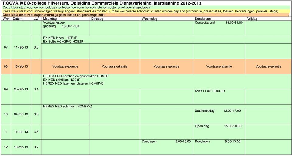 Voorjaarsvakantie Voorjaarsvakantie 09 25-feb-13 3.