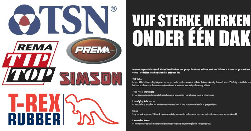 Met een vakkundig, dynamisch team is TSN-TipTop in staat in het hele land snel en adequaat producten en aanvullende diensten te leveren en waar nodig ondersteuning te bieden.