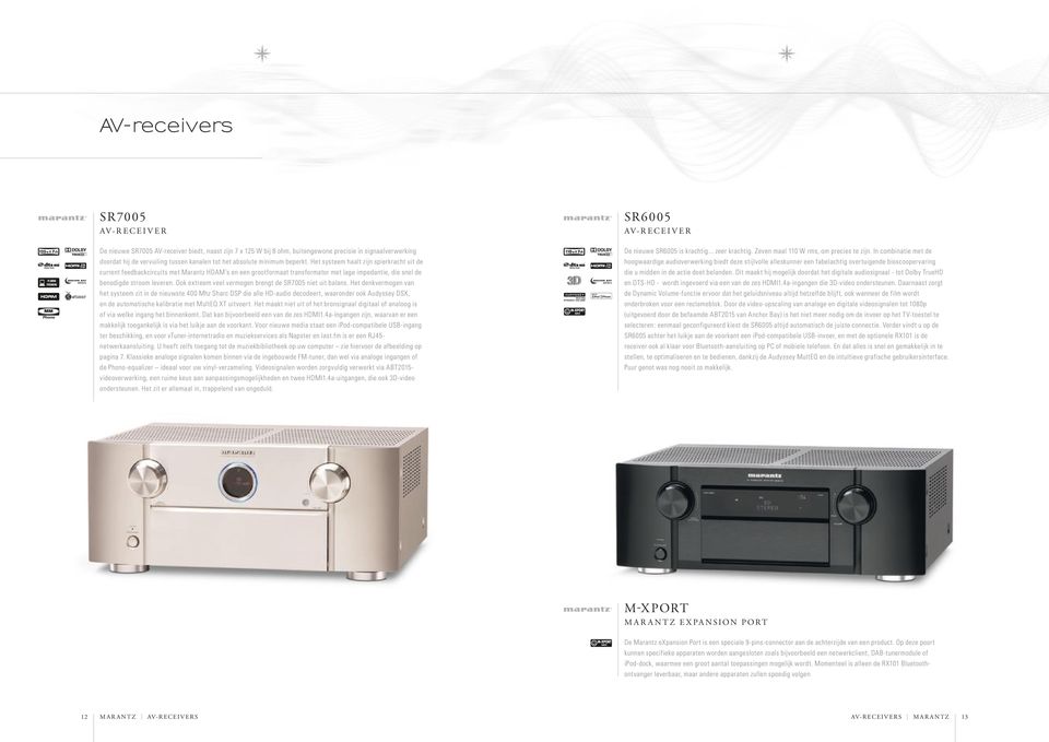 Het systeem haalt zijn spierkracht uit de current feedbackcircuits met Marantz HDAM s en een grootformaat transformator met lage impedantie, die snel de benodigde stroom leveren.