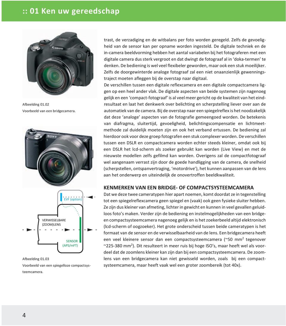 De digitale techniek en de in-camera beeldvorming hebben het aantal variabelen bij het fotograferen met een digitale camera dus sterk vergroot en dat dwingt de fotograaf al in doka-termen te denken.