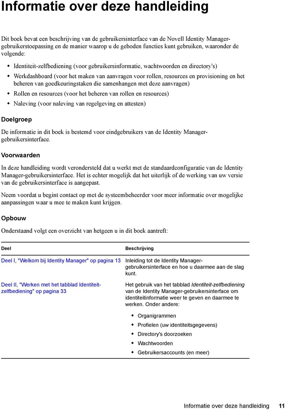 en het beheren van goedkeuringstaken die samenhangen met deze aanvragen) Rollen en resources (voor het beheren van rollen en resources) Naleving (voor naleving van regelgeving en attesten) Doelgroep