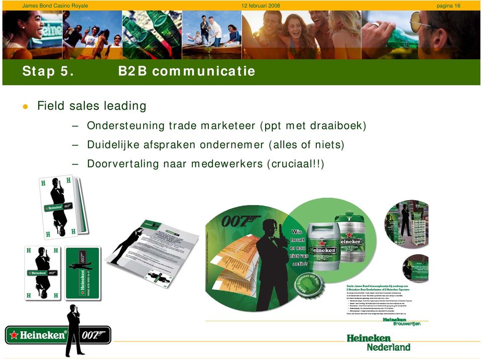 Ondersteuning trade marketeer (ppt met draaiboek)