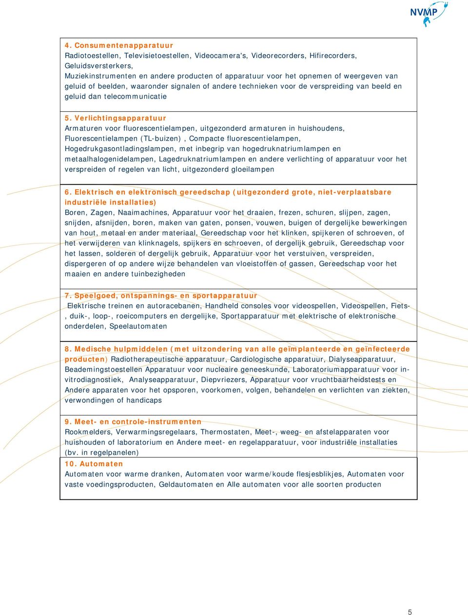 Verlichtingsapparatuur Armaturen voor fluorescentielampen, uitgezonderd armaturen in huishoudens, Fluorescentielampen (TL-buizen), Compacte fluorescentielampen, Hogedrukgasontladingslampen, met