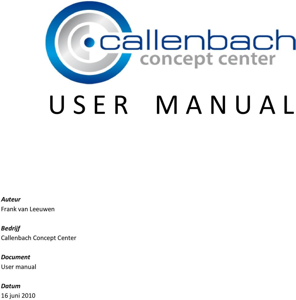 Callenbach Concept Center