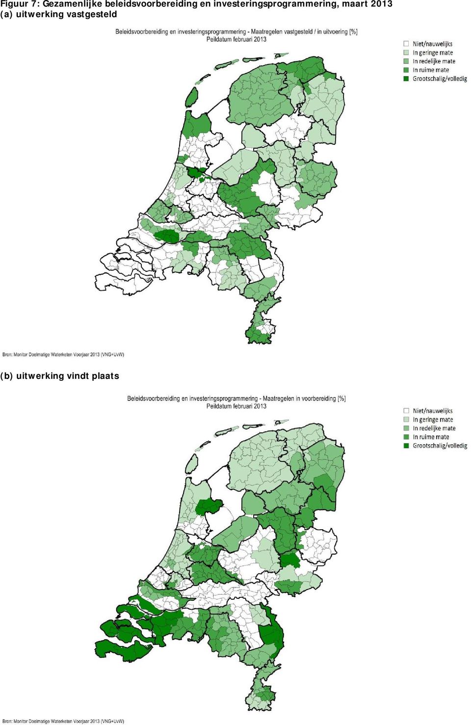 investeringsprogrammering, maart