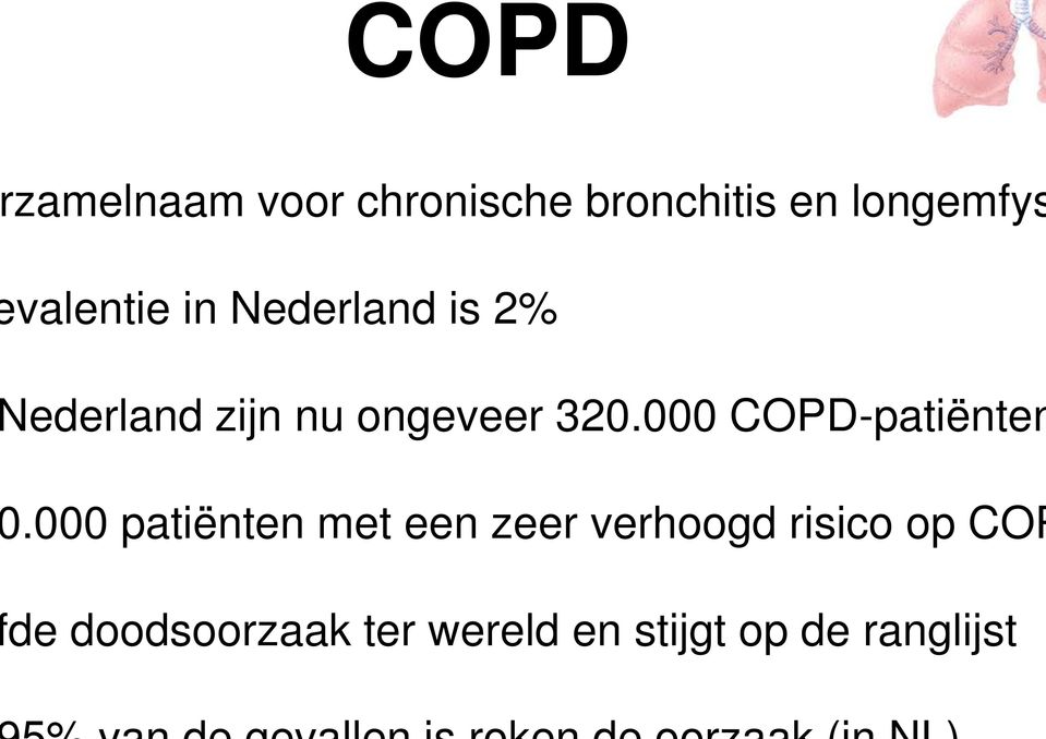 000 COPD-patiënten.