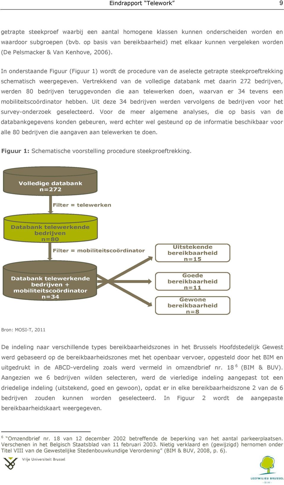 In onderstaande Figuur (Figuur 1) wordt de procedure van de aselecte getrapte steekproeftrekking schematisch weergegeven.