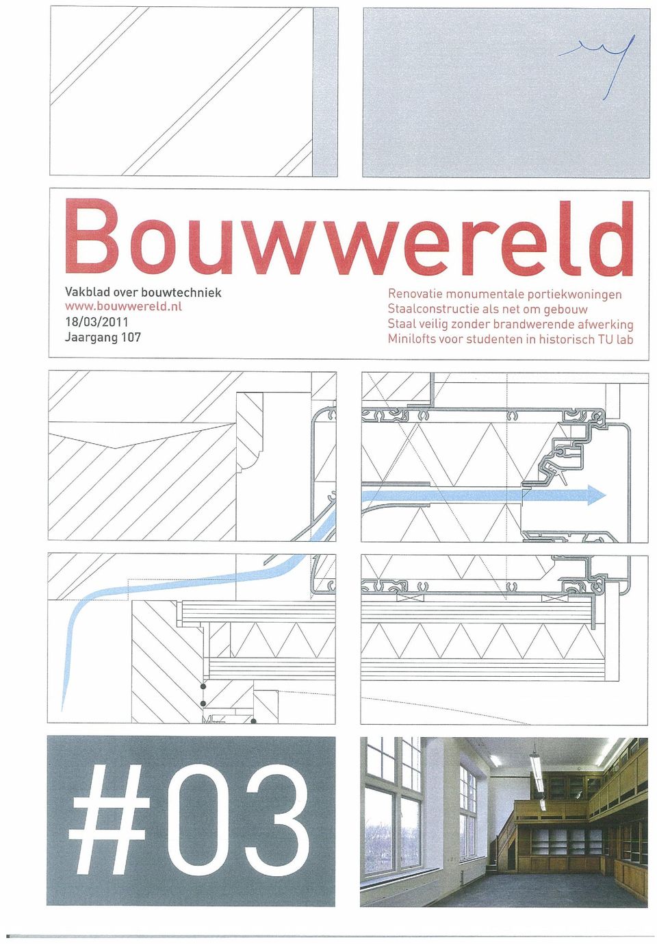 nl Staalconstructie als net om gebouw 18/03/2011 Staal