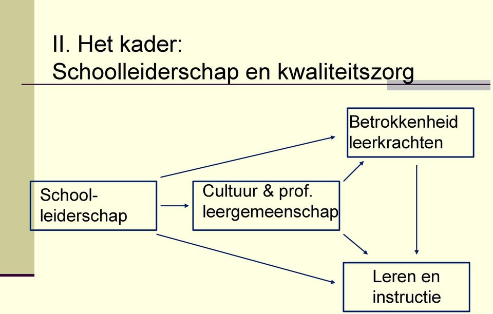 leerkrachten Schoolleiderschap