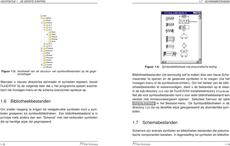 automatisch het Invoegen-menu en de schema-overzichten opnieuw op. 1.6 Bibliotheekbestanden Om sneller toegang te krijgen tot veelgebruikte symbolen kunt u symbolen groeperen tot symboolbibliotheken.