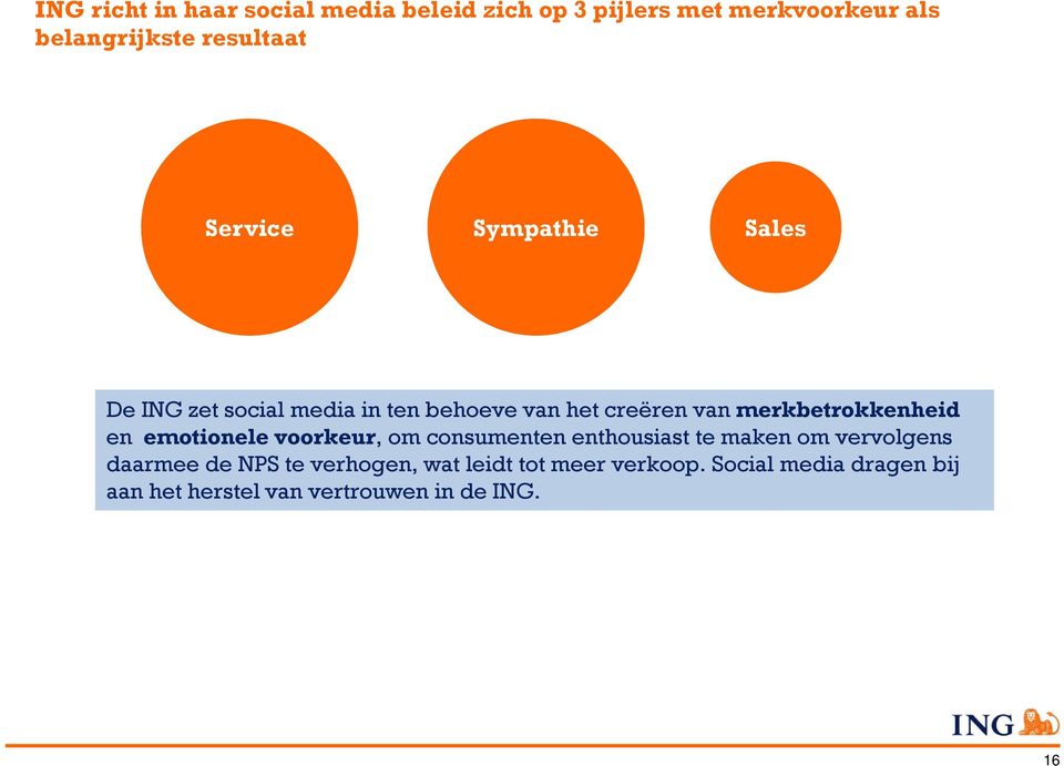 merkbetrokkenheid en emotionele voorkeur, om consumenten enthousiast te maken om vervolgens daarmee