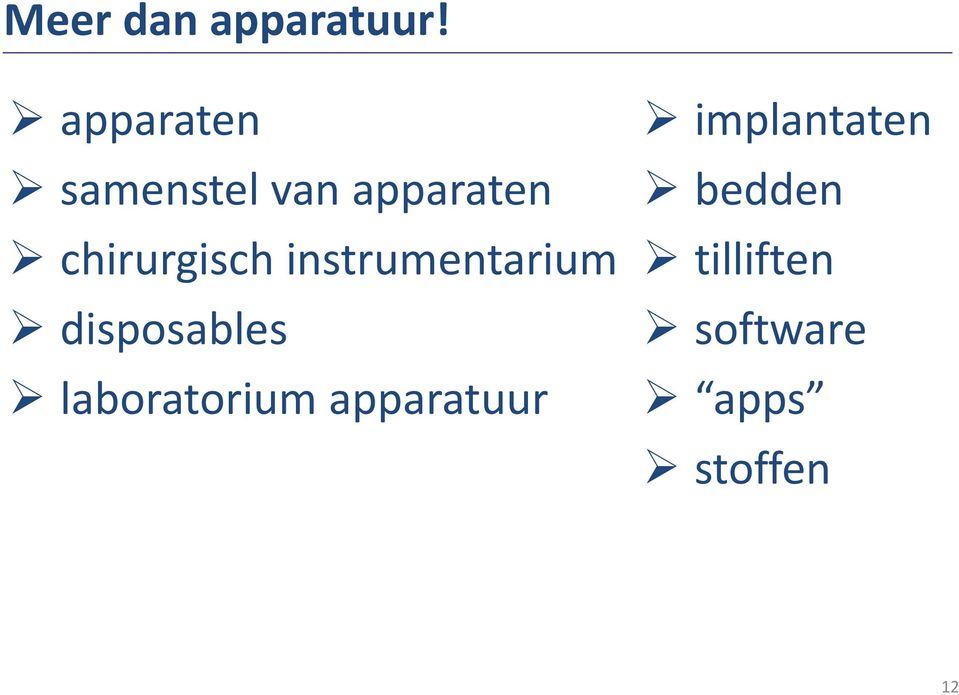 chirurgisch instrumentarium disposables