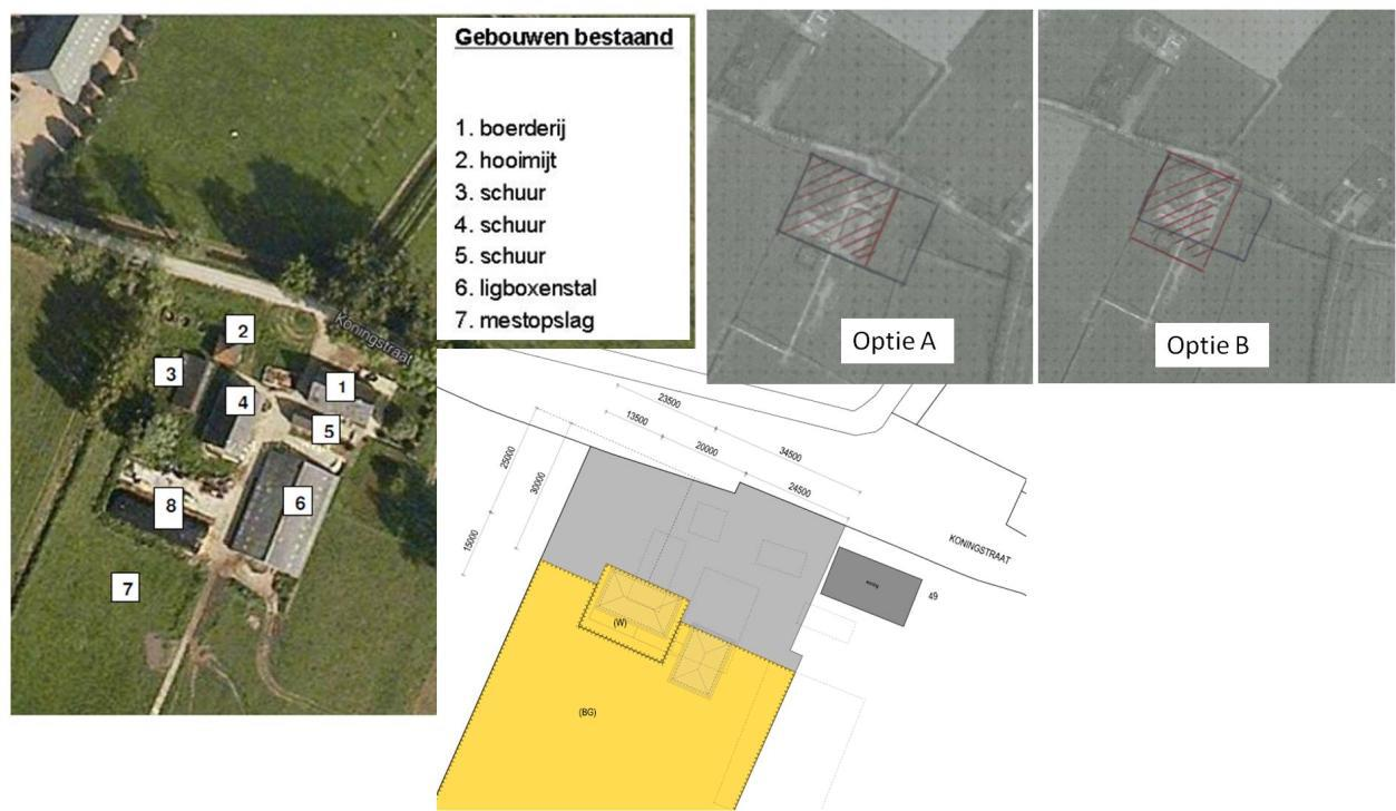 4 Resultaten 4.1 Nadere omschrijving object De voormalige boerderij aan de Koningstraat 49 te Winssen ligt in een open, agrarisch landschap (figuur 1).