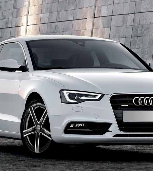 18 Audi A5 18 Rial Bavaro Polar Silver T2872 Rial Quinto Polar Silver T2873 Rial Quinto Diamond Black Polished