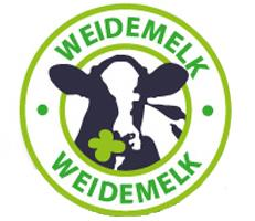 Weidemelk Een koe in de wei is typisch Nederlands. Door te kiezen voor Weidemelk helpt u ervoor te zorgen dat er in Nederland koeien in de wei kunnen blijven grazen.