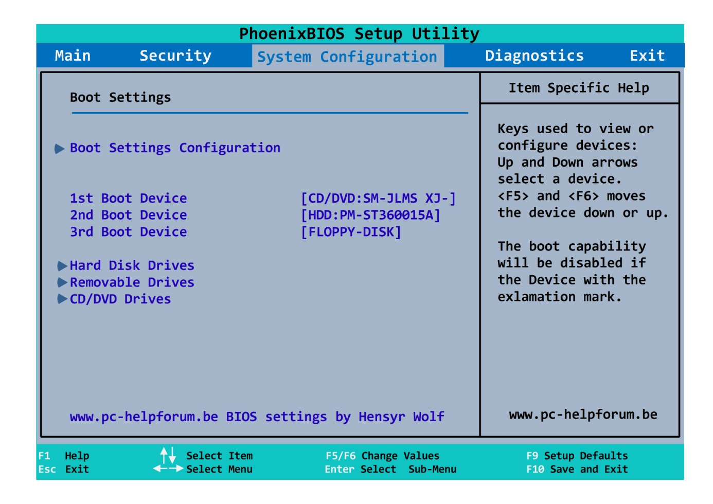 Handleiding installatie Zorin OS 9 Core 5 Ik heb dus op de F10 toets gedrukt vóór Windows opstart en ik kom zo in het BIOS waar ik met de pijltjes van het toetsenbord kan navigeren in het BIOS.