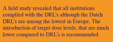 Veldstudie Diagnostic Reference Levels (DRL s) and Target Dose