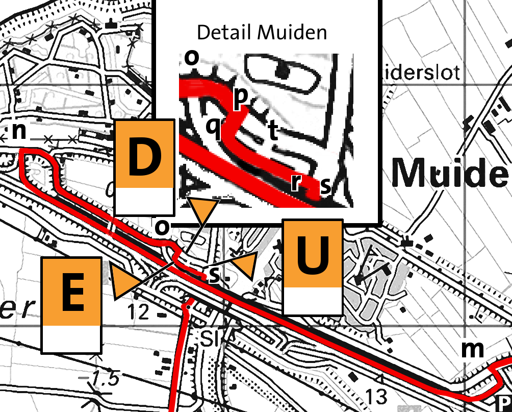 Uitleg 4e traject 42e Nacht van Weesp C-T-Classic Bestuurders met tunnelvisie gaan voor gaas uitzetters: Annamarie en Frank Mijling Route: PuntY-a-b-c-d-e-b-f-g-h-i-keerlus-i-f-g-j Bij b RC B (HK)