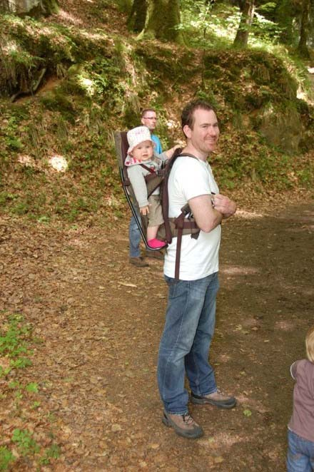 Bas en Janneke tijdens de wandeling in de buurt van de Perecop.