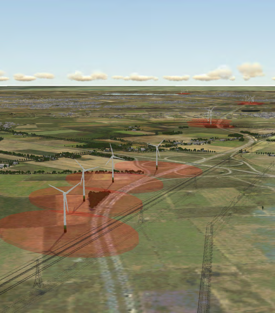 72 Doelstelling 2 Het bestaande ruimtelijke beoordelingskader verfijnen ten aanzien van de plaatsing van windturbines in relatie tot de aanwezige kernkwaliteiten Het beoordelingskader dat in dit