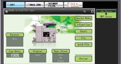 75/62 PPM Afdrukresolutie 1.200 x 1.200 dpi Groot LCDkleurenscherm (touchscreen) Kracht en productiviteit voor elk kantoor De MX-M753U en MX-M623U bepalen de nieuwe standaard voor de centrale MFP s.