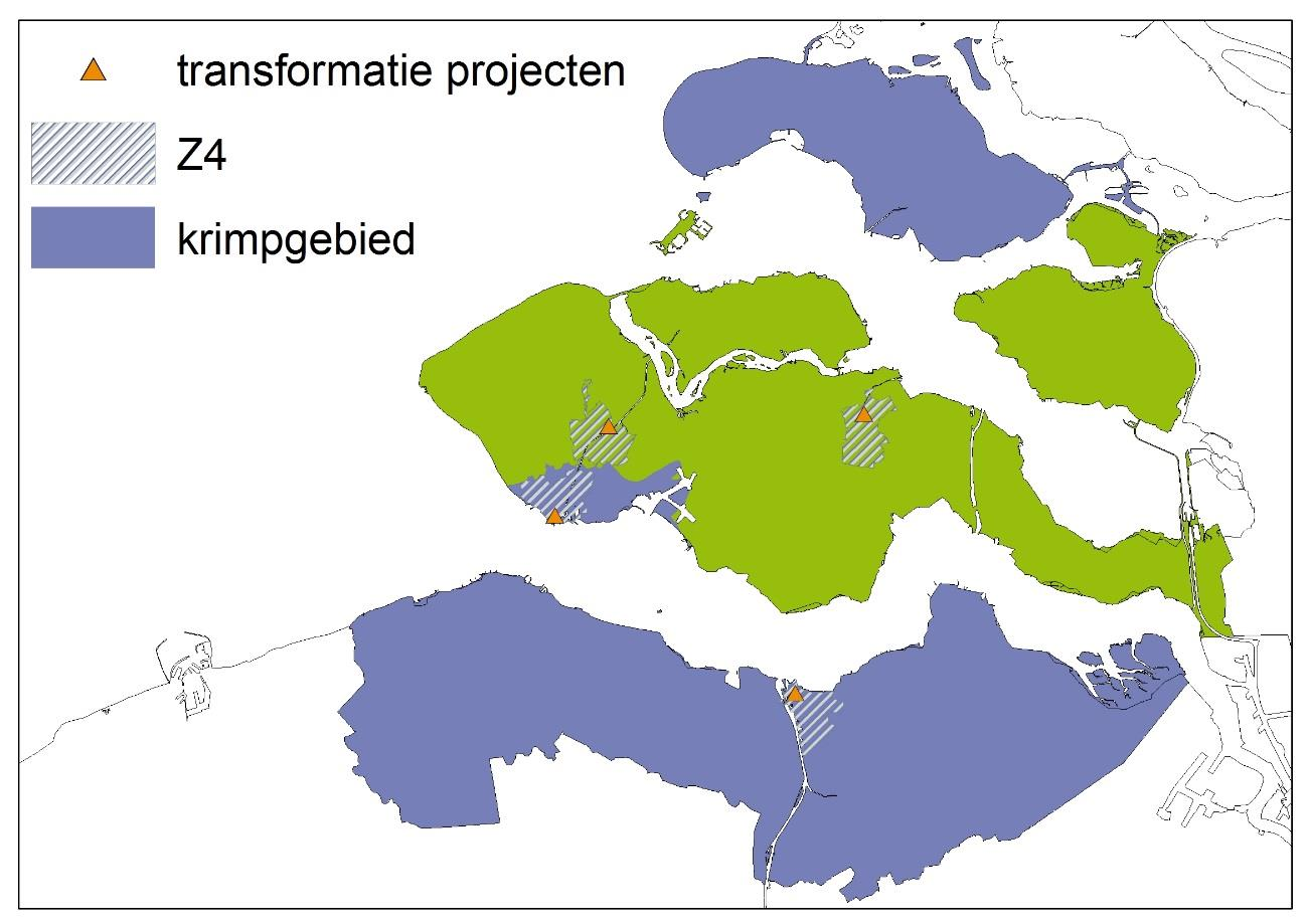 5.2.2 Locatie Dit criterium is bedoeld om projecten te stimuleren in kernen waar de Provincie Zeeland meer prioriteit aan wil geven.