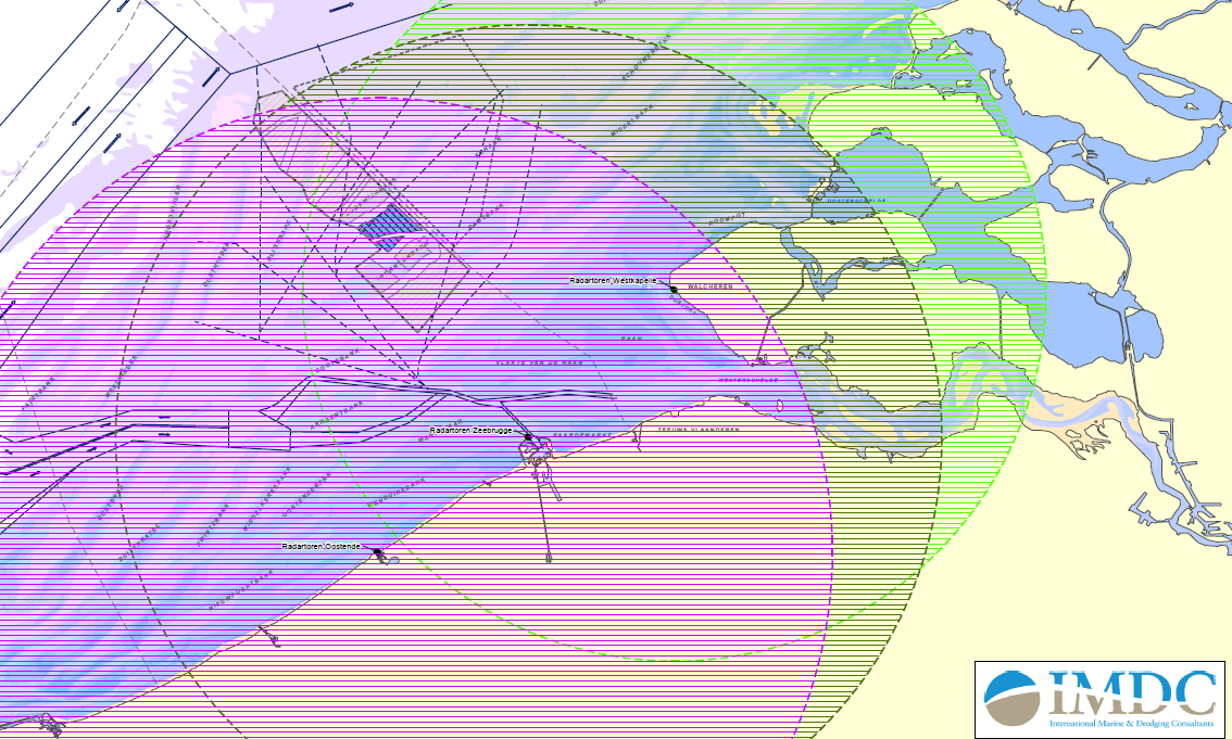 Voor het bereik van de VHF radiosystemen mag er dus van uit gegaan worden dat enkel rekening dient gehouden te worden met de LoS afstanden.