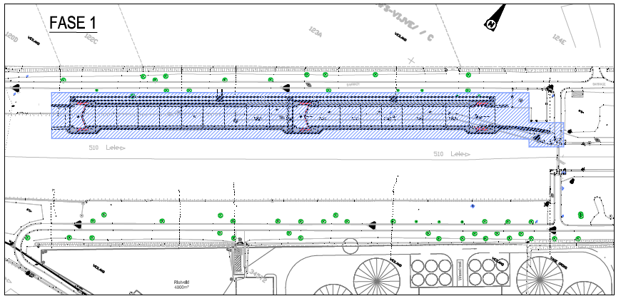 Projectkenmerken 3.11 Aanlegfase 3.11.1 Fasering De verschillende projectingrepen worden gefaseerd uitgevoerd.