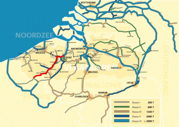 Situering project Dit alles, namelijk de werken in Frankrijk, Vlaanderen en Wallonië, wordt overkoepelend het project Seine- Schelde genoemd en kadert in het Trans-Europese Netwerk voor Transport.