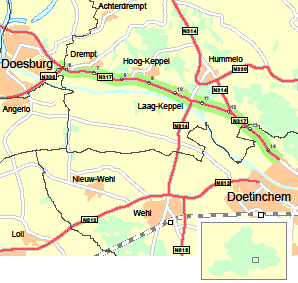 Naam: Traject 141 - N822 Borculo (N315) - Eibergen Planjaar Uitvoering U-2017-TP141 Regio: Achterhoek 2017 2017 P.