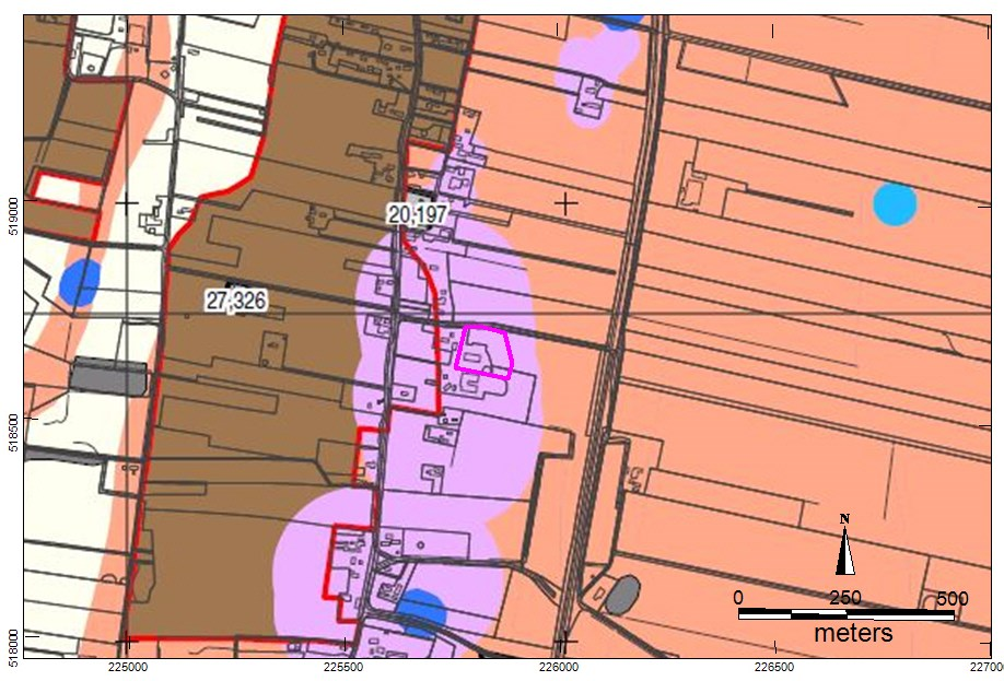 Op basis van de verhoogde kans op het aantreffen van resten van Schottershuizen is de locatie op de archeologische beleidskaart van de gemeente De Wolden gekarteerd als historische kern en geldt een