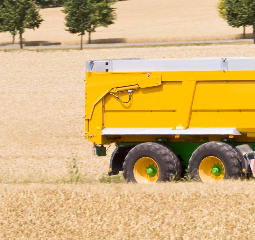 Kracht uit Ervaring TRANSPORT en OOGSTEN Een breed gamma van