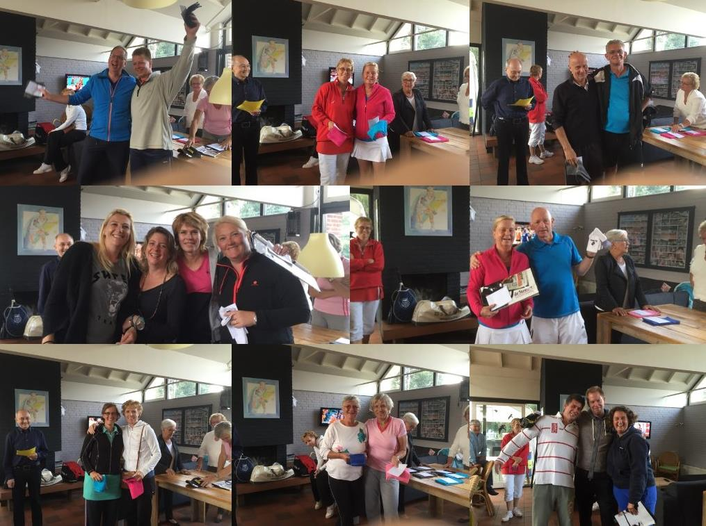 Winnaars 35+ Dubbeltoernooi Beekbergen 2015 DD8 1 e Marjolein Berends + Anouk Vink 2e Natalie Derks + Jeanet Weijenberg GD7 1 e Jan Kooy + Wilma Kooy 2 e Gerard Janson + Francis Janson DD7 1 e Anneke