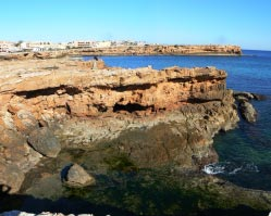 Playa de los Locos 2660 km 11.40 is het vertrek uit La Mata.