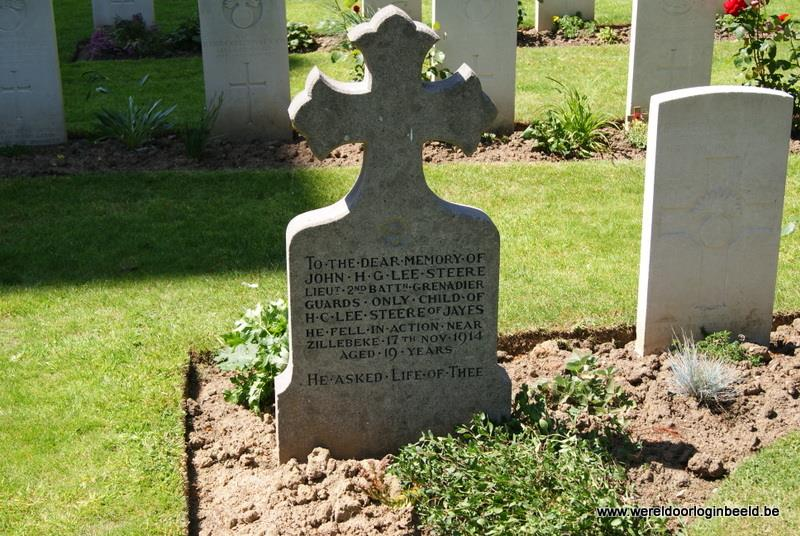 Private memorial begraafplaats Zillebeke