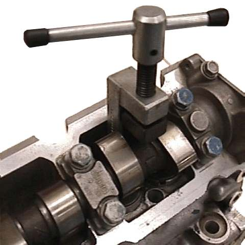 13126 zvx Klepafstelgereedschap voor Mazda zoals 626 met 2 liter diesel motor en voor E 202 bus met 2.2 liter. Gewicht 424 gram.