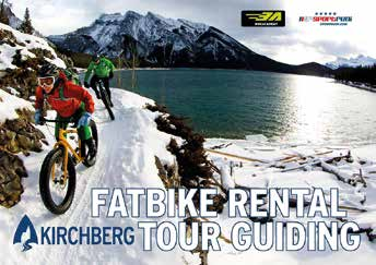 Verteilt durch Post AG Begeleide Fatbike-Tour Elke zaterdag, 15.00-17.30 uur Aanmelden: tot vrijdag, 17.00 uur bij Sport Rudi Lendstraße 16, 6365, Kirchberg, Tel.