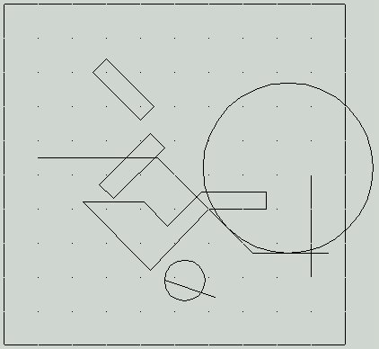 Je gaat nu het bovenbeen van de jockey tekenen. Hiervoor gebruik je weer het commando polyline.