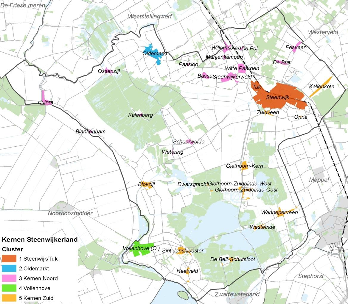 De gemeente Steenwijkerland Steenwijkerland is qua oppervlakte één van de tien grootste gemeenten van Nederland.