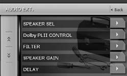 Bediening 5.1 Surround Decoder Deze functies zijn alleen toegankelijk als een optionele 5.1 Surround Decoder (DVH943N) is aangesloten. Als de 5.