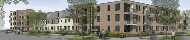 4.4 Dorpshart / campuszone Dorpsplein - Moerbessenberg A. Functies In dit plandeel is plaats voor de functies: wonen medische voorzieningen herinrichting van de openbare ruimte B.