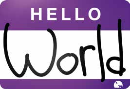 Emotioneel Minikamp Xplore en Hello World Tekst en foto s: Ellen Pardijs 19 Hello World op 9 oktober Op zondag 9 oktober is er weer een Hello World -activiteit. We vertrekken om 9.