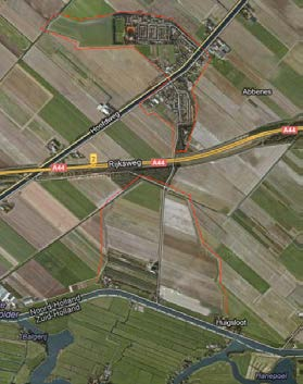 Haarlemmermeer Fietsroute Weteringbrug, Buitenkaag en Nieuw-Vennep 4 Fiets 700 meter terug naar nummer 97, De Elisabeth-hoeve. Naast het erf staat een aantal esdoorns uit 1916 en een kastanje van 2.