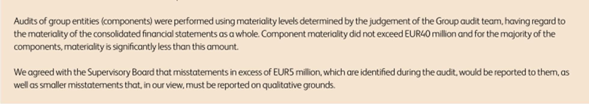 1. Materialiteit 6. Wat verwacht u van het hoofdstuk materialiteit? Materialiteit in de controleverklaring van Heineken N.V. 7.